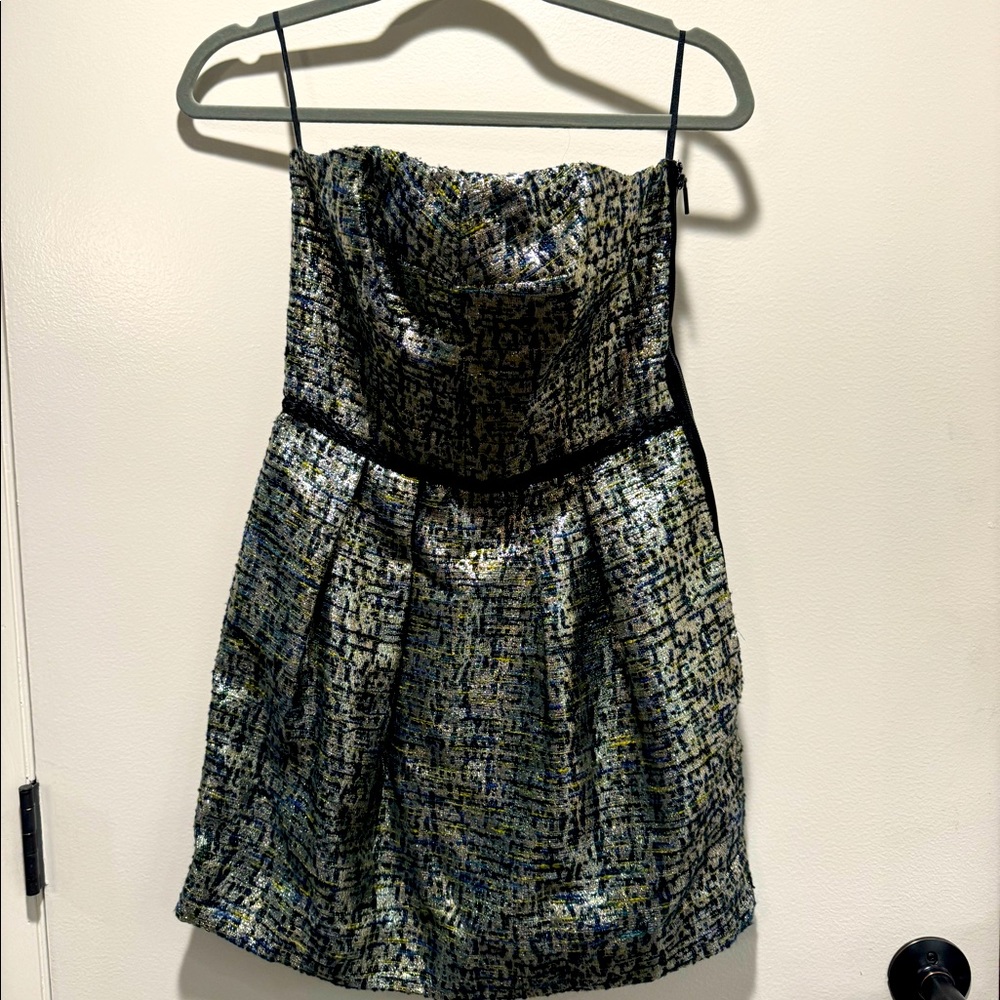 Strapless Rachel Roy dress
